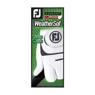 FootJoy Men's WeatherSof Golf Gloves - Durable & Comfortable