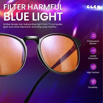 Fashionable IBOANN Blue Light Glasses for Eye Care