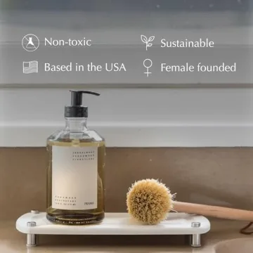 Dorai Home Sink Caddy - Sustainable Quick-Dry Stone Tray