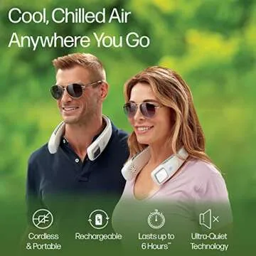 Arctic Air Freedom Portable Neck Fan - Stay Cool Anywhere