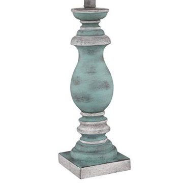 Stylish Blue Gray Table Lamps Set of 2 for Home Decor