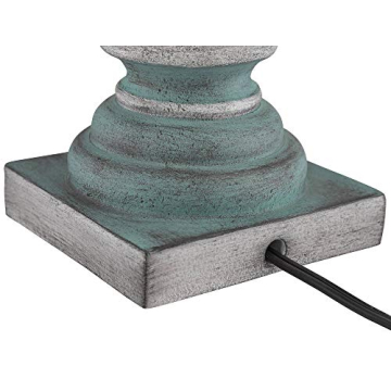 Stylish Blue Gray Table Lamps Set of 2 for Home Decor