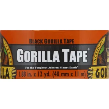 Gorilla Black Duct Tape - Strong & Versatile Repair Solution