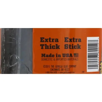 Gorilla Black Duct Tape - Strong & Versatile Repair Solution