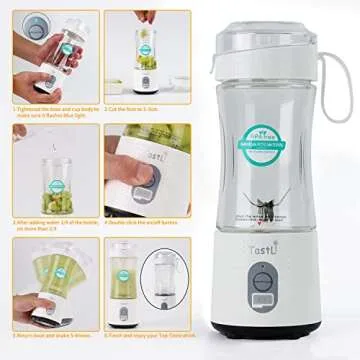 TastLi USB Rechargeable Mini Blender for Smoothies