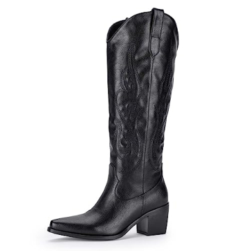 Stylish Western Cowboy Boots for Women - Comfortable & Fashionable