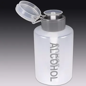 Stylish 9oz Alcohol Pump Dispenser for Home and Travel
