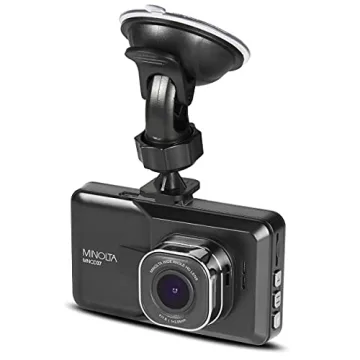 Minolta MNCD37 Full HD 1080P Car Dash Cam with G-Sensor