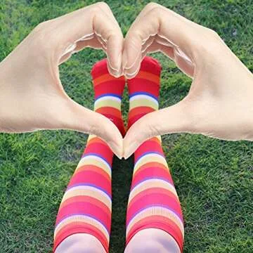 HLTPRO Compression Socks for Running, Travel, and More