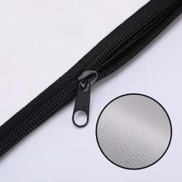 KongMoTree Initial S Personalized Floral Makeup Bag, Bride Bridesmaid Cosmetic Bag Gifts, Birthday Gifts for Women Mom Grandma Teachers, Travel Make Up Bag Gifts for Best Friend