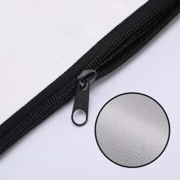 KongMoTree Initial S Personalized Floral Makeup Bag, Bride Bridesmaid Cosmetic Bag Gifts, Birthday Gifts for Women Mom Grandma Teachers, Travel Make Up Bag Gifts for Best Friend