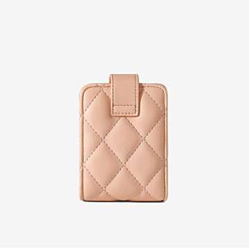 Wabilu Cute Makeup Lipstick Case Portable Lipsticks Holder With Mirror Lip Gloss Purse Travel Cosmetic Pouch For Women Girls