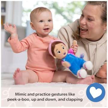Ms. Rachel Official Cuddle & Comfort Doll, 11” Premium Plush Baby Toy, Toddler Toys for Girls & Boys for Ages 6 Months to 3+