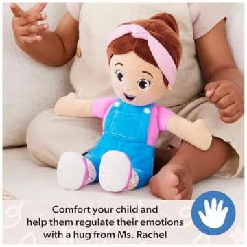 Ms. Rachel Cuddle & Comfort Doll - Premium Plush Toy for Kids