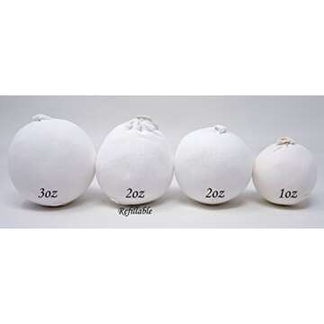 Z ATHLETIC 1oz Chalk Ball for Gymnastics, Climbing, and Weight Lifting