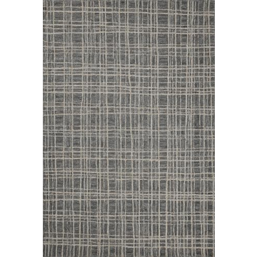 Loloi Chris Loves Julia Area Rug - Elegant Graphite/Pebble Design