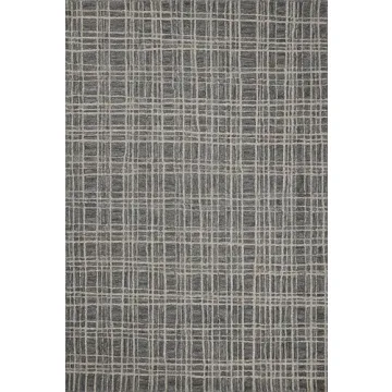Loloi Chris Loves Julia Area Rug - Elegant Graphite/Pebble Design