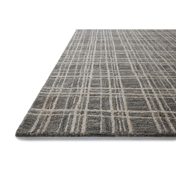 Loloi Chris Loves Julia Area Rug - Elegant Graphite/Pebble Design
