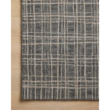 Loloi Chris Loves Julia Area Rug - Elegant Graphite/Pebble Design