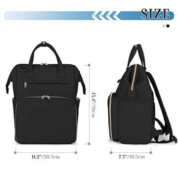 Fasrom Nurse Backpack - Stylish Nursing Tote for Work