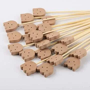 Bear Toothpicks 200 Pcs for Baby Shower and Parties