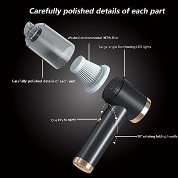 KIKIMO Portable Vacuum Cleaner for Tesla Models