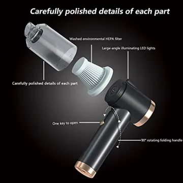 KIKIMO Portable Vacuum Cleaner for Tesla Models