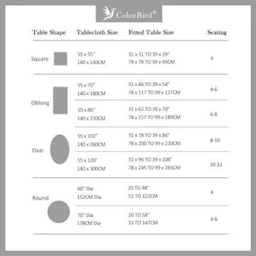 ColorBird Cotton Linen Tassel Tablecloth for Every Occasion