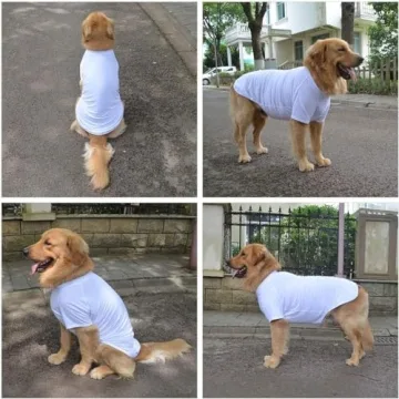 Lovelonglong Premium Dog T-Shirts for Large Breeds