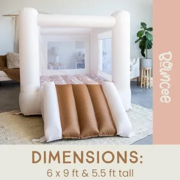 Bloom Bouncee House for Kids with Quick Setup and Style