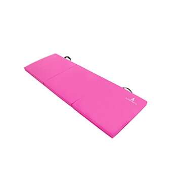 Alpha Mats Tri-Folding Exercise Mat for Yoga and Gymnastics