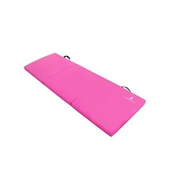 Alpha Mats Tri-Folding Exercise Mat for Yoga and Gymnastics