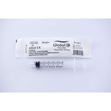 3cc Luer Lock Syringe (No Needle), Box of 100