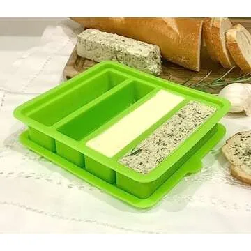8 oz Silicone Butter Mold - Easy Homemade Butter Maker
