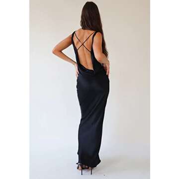 Women Off Shoulder Tube Dresses Sleeveless Strapless Midi Dress Sexy Backless Maxi Long Dress Fashion Streetwear
