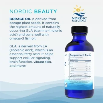 Nordic Naturals Borage Oil - Vegan Skin and Joint Health