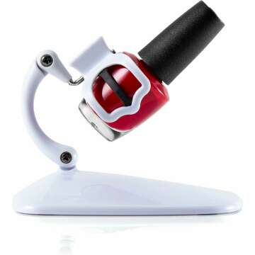 Nail Polish Bottle Holder with Tilted Anti-Spill Stand