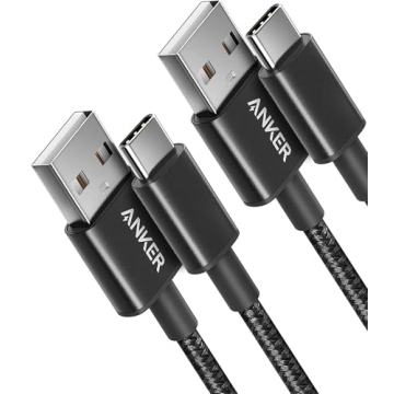 Anker USB to USB C Cable 2 Pack for Fast Charging