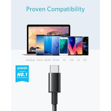 Anker USB to USB C Cable 2 Pack for Fast Charging