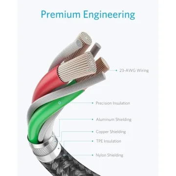 Anker USB to USB C Cable 2 Pack for Fast Charging