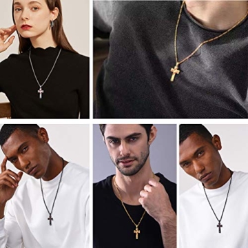 Gold Cross Necklace Baseball Lovers - Personalize Today!