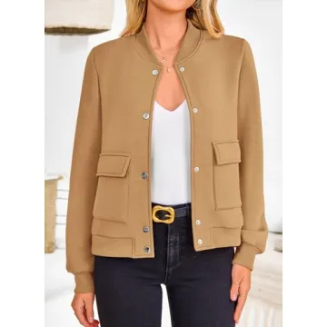 Stylish PRETTYGARDEN Women's Bomber Jacket in All Sizes