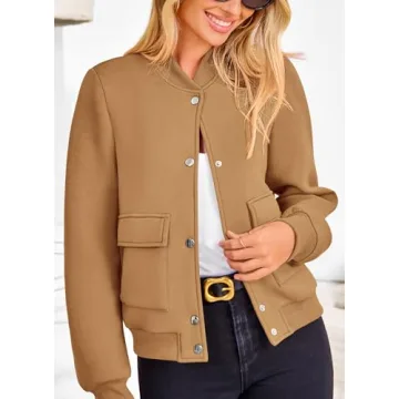 Stylish PRETTYGARDEN Women's Bomber Jacket in All Sizes