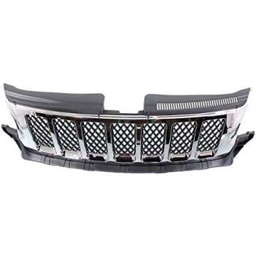 Evan Fischer Grille Assembly for 2011-2013 Jeep Grand Cherokee