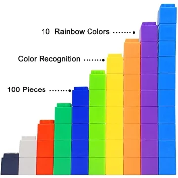 KUTOI Math Counting Cubes – Educational Learning Tool