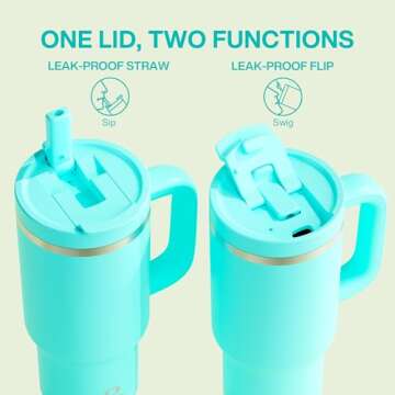 ENCOOL 32 oz Stainless Steel Insulated Tumbler