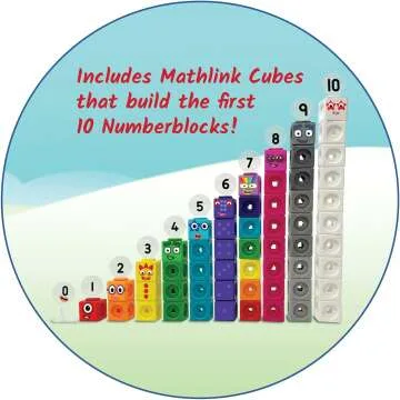 MathLink Cubes Numberblocks 1-10 Activity Set