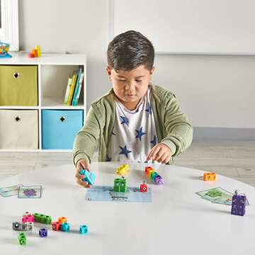 MathLink Cubes Numberblocks 1-10 Activity Set