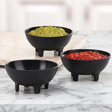 Fiesta Salsa Bowls, Set of 3