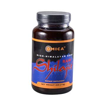 Omica Organics High Himalayan Shilajit (4 oz)